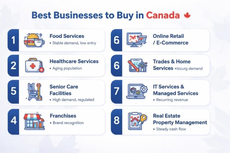 Best Business to Buy in Canada 2026: Top Industries for Investors
