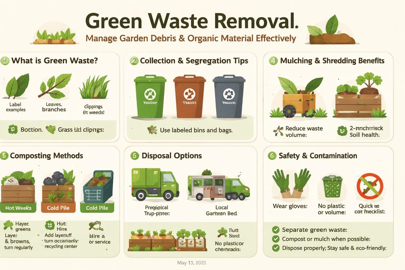 Green Waste Removal Guide Eco-Friendly Tips for Your Garden Maintenance